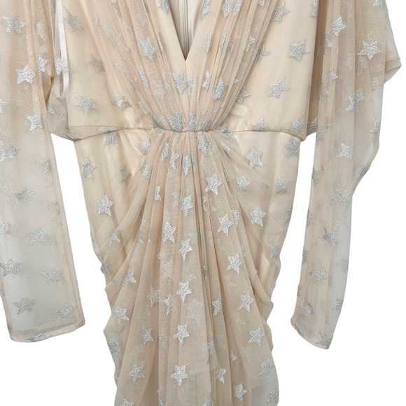 NWT SHO Metallic-Star Sheath Dress - Picture 7 of 14